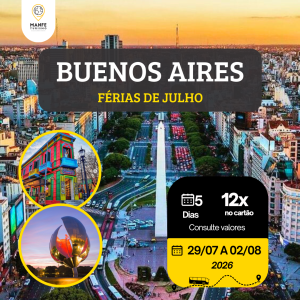 BUENOS AIRES – FÉRIAS JULHO